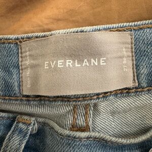 Everlane high rise skinny jean - light blue wash